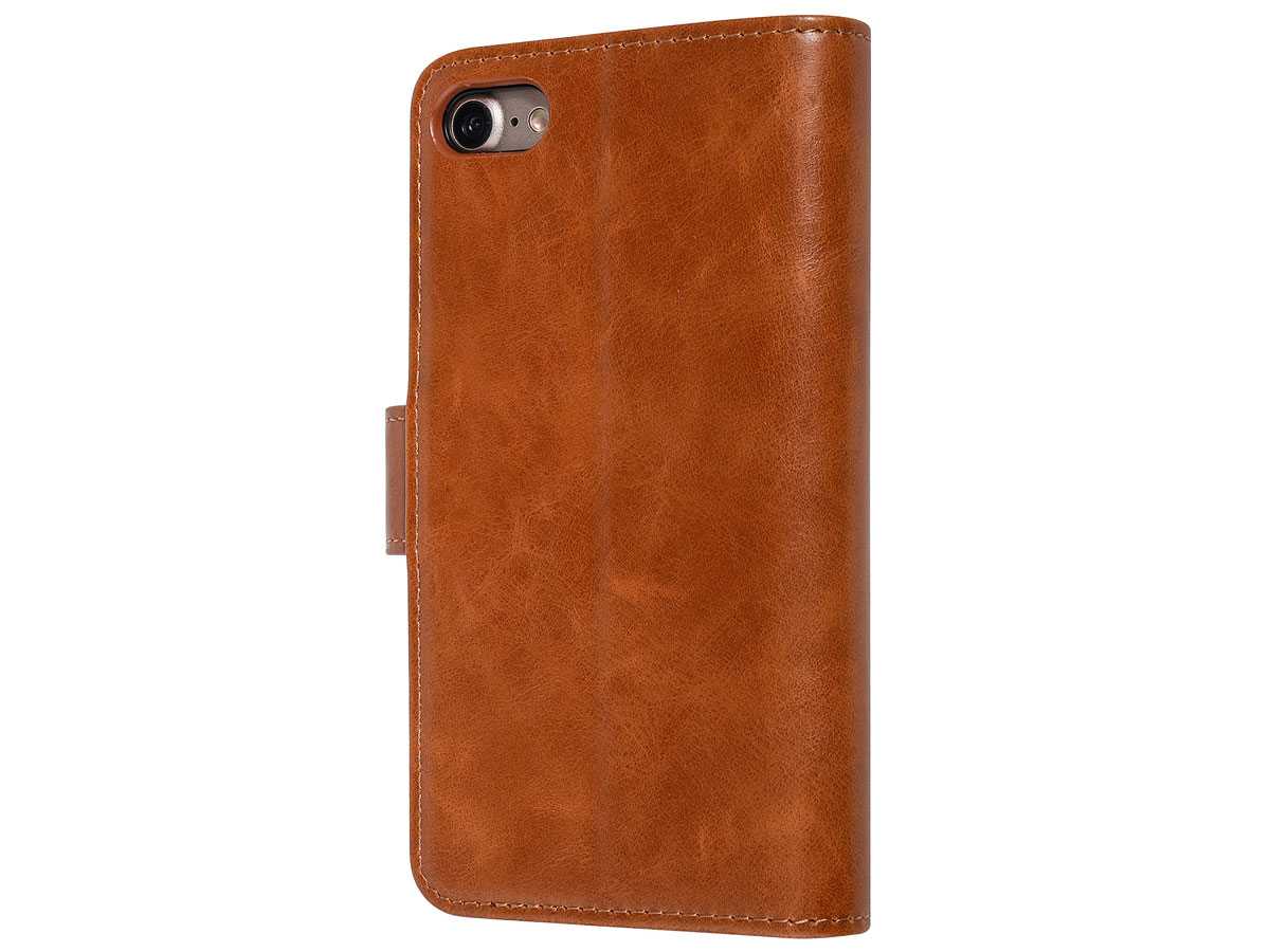 Uniq True Wallet Case Cognac - iPhone SE / 8 / 7 hoesje