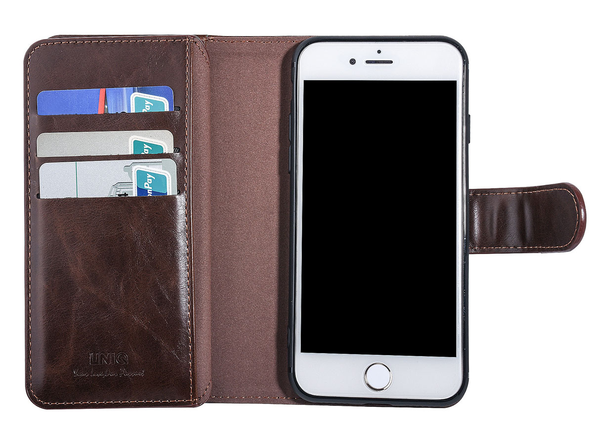 True Wallet Case 11 Vak iPhone SE 2020/8/7 hoesje Bruin