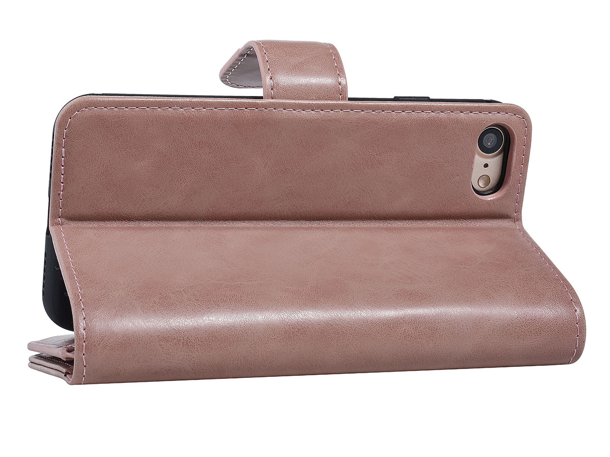 Uniq True Wallet Case Roze - iPhone SE / 8 / 7 hoesje