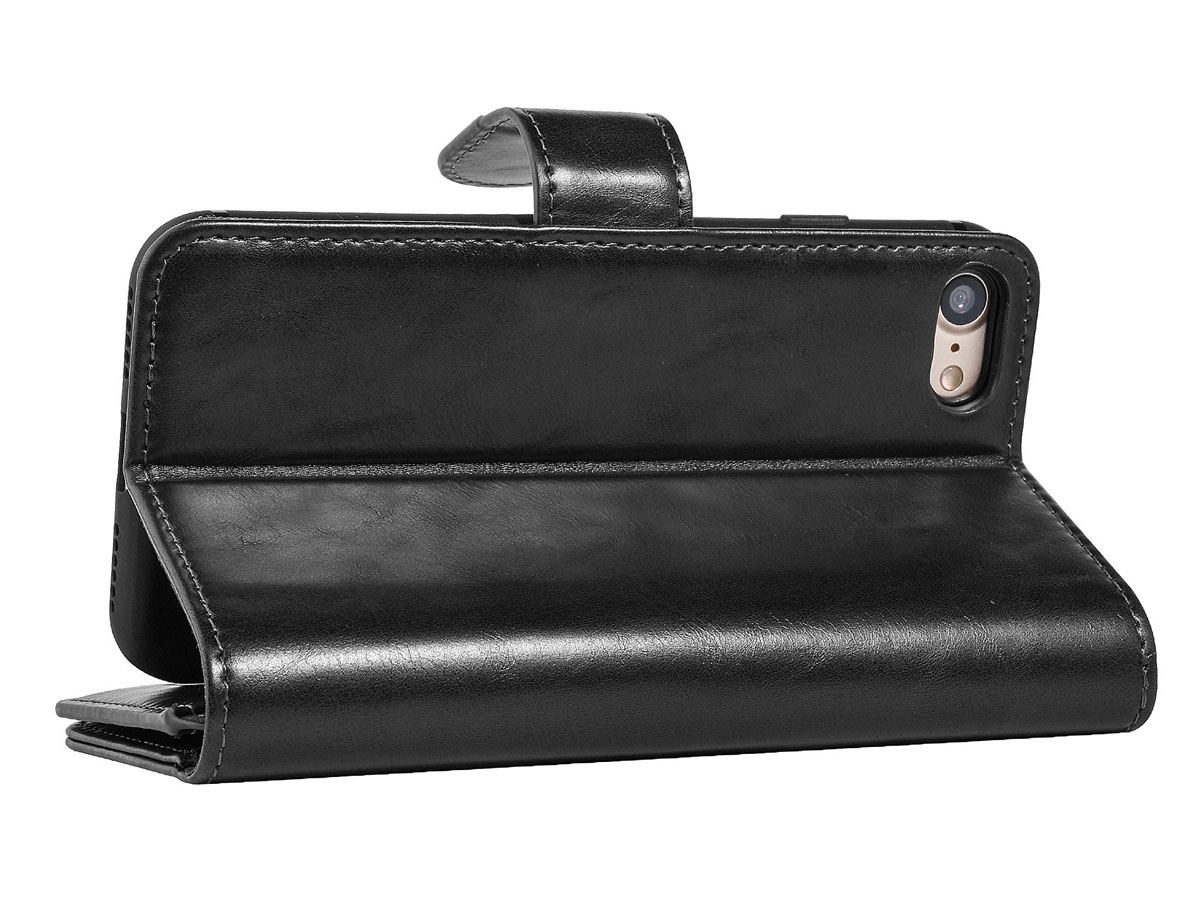 Uniq True Wallet Case Zwart - iPhone SE / 8 / 7 hoesje