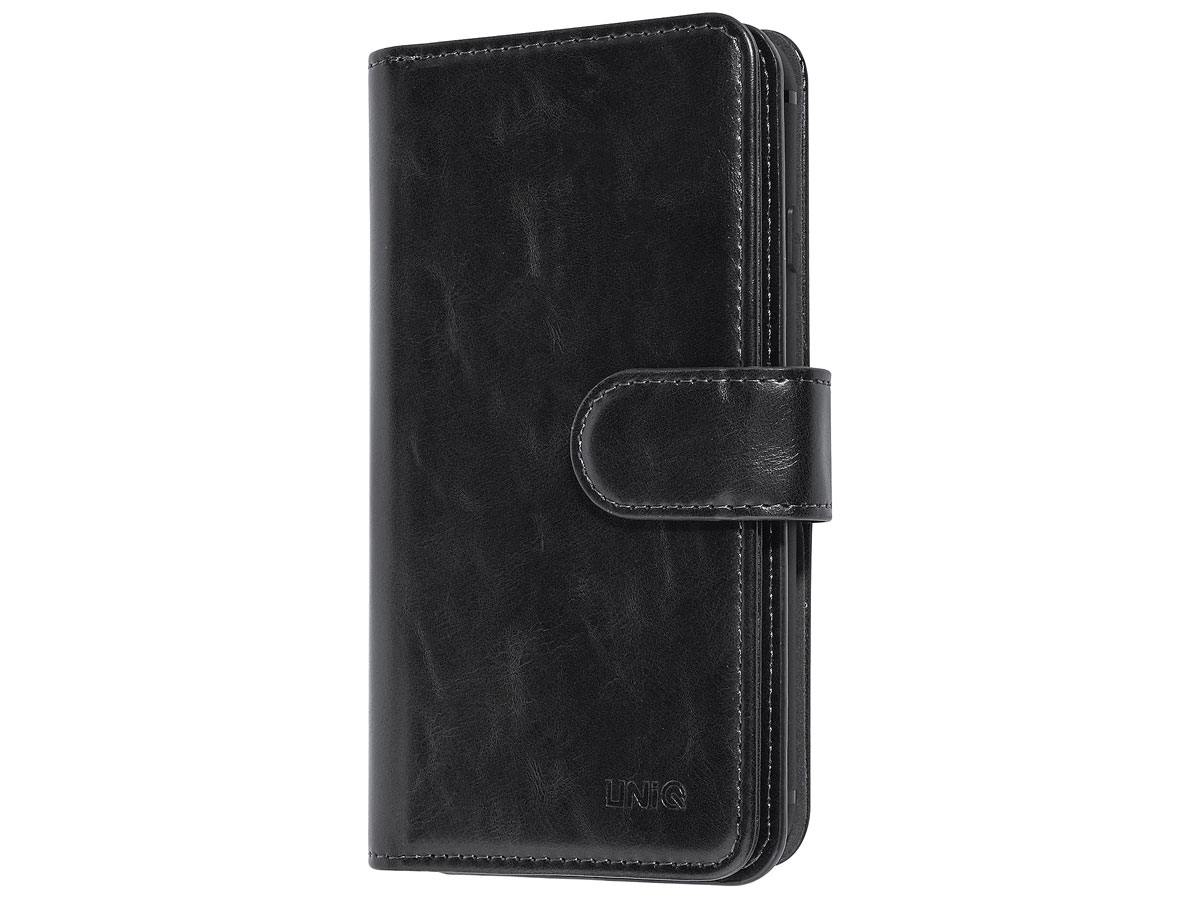 Uniq True Wallet Case Zwart - iPhone SE / 8 / 7 hoesje