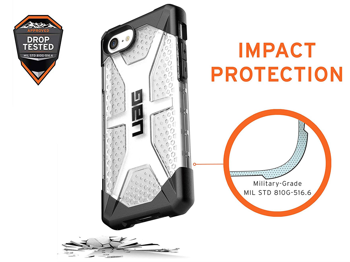 Urban Armor Gear Plasma Ice Case - iPhone SE 2020/8/7 hoesje