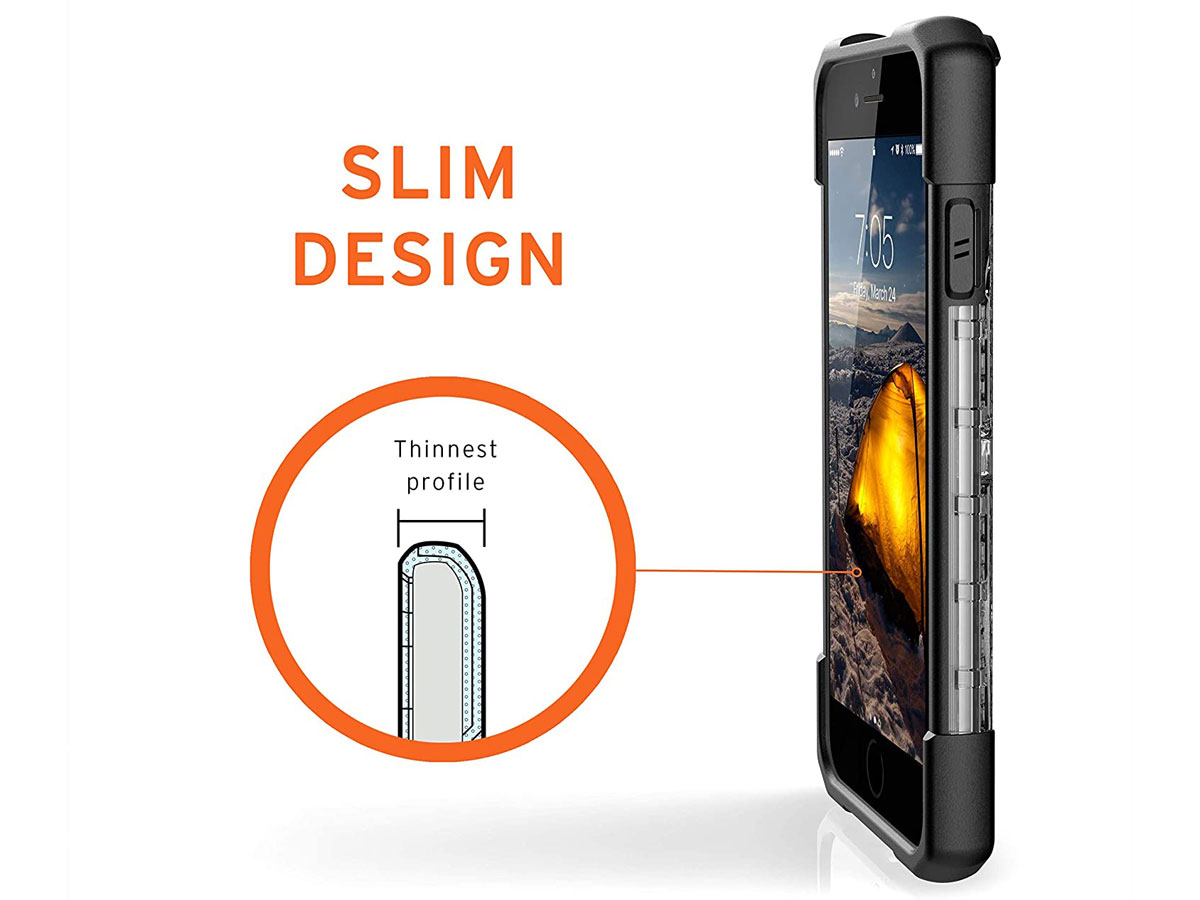 Urban Armor Gear Plasma Ice Case - iPhone SE 2020/8/7 hoesje