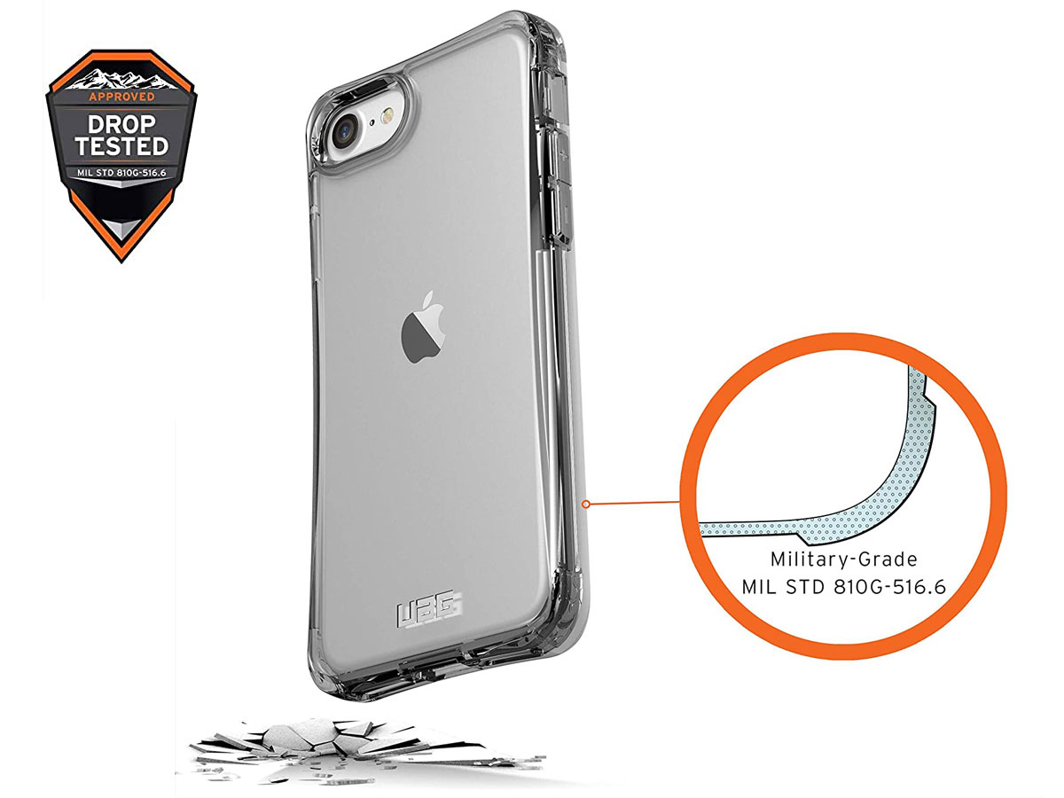 Urban Armor Gear Plyo Case Ice - iPhone SE / 8 / 7 / 6(s) hoesje