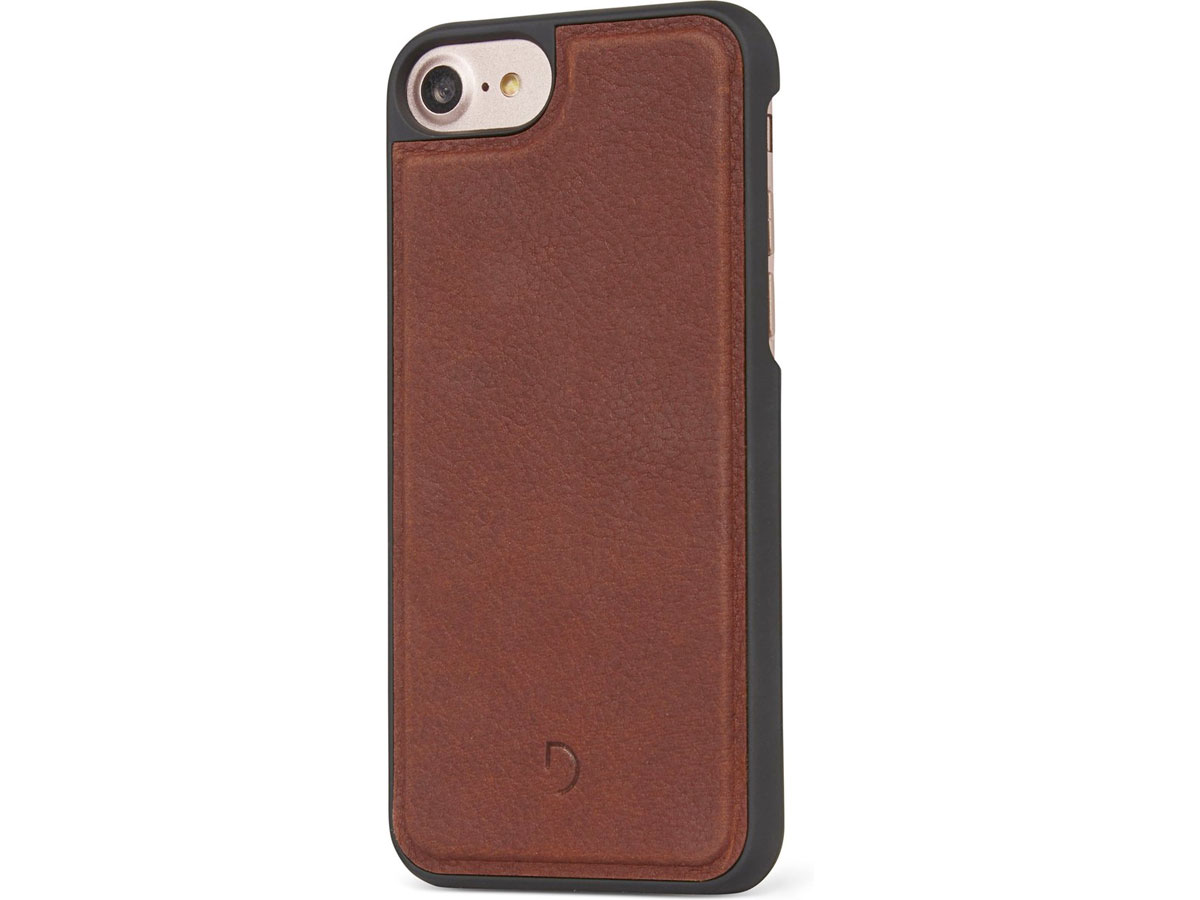 Decoded Detachable Wallet Case Bruin - iPhone SE/8/7/6s hoesje