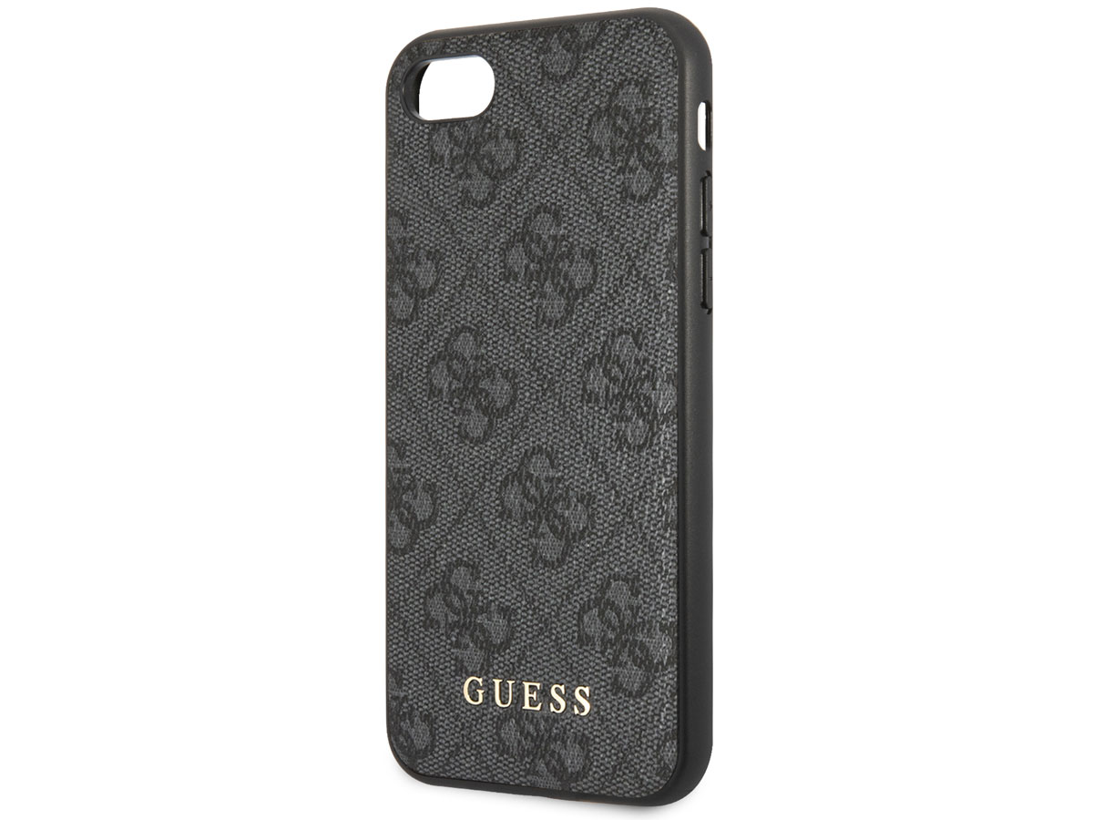 Guess Monogram Case Grijs - iPhone SE / 8 / 7 / 6 hoesje