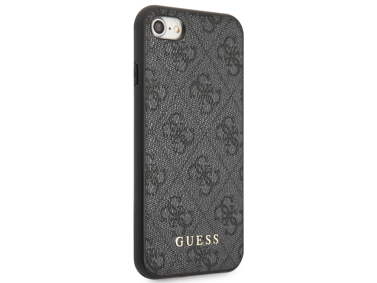 Guess Monogram Case Grijs - iPhone SE / 8 / 7 / 6 hoesje