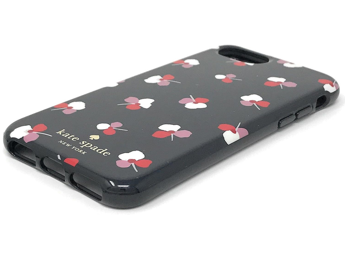 Kate Spade Lucky Pansies Case - iPhone SE / 8 / 7 / 6(s) hoesje