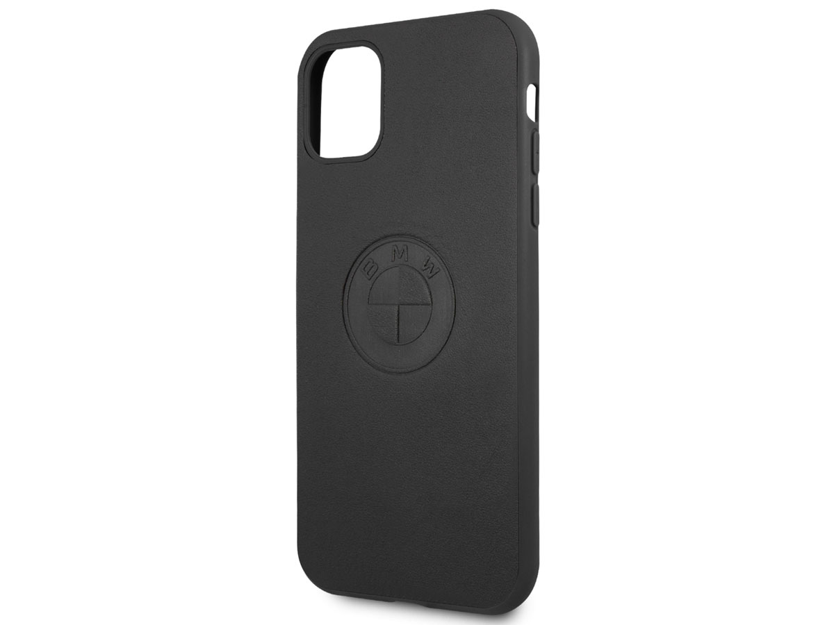 BMW Signature Emblem Leather Case - iPhone 11/XR hoesje