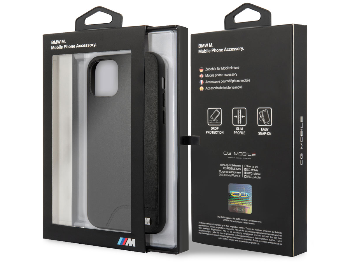 BMW M Hard Case Zwart - iPhone 11 hoesje