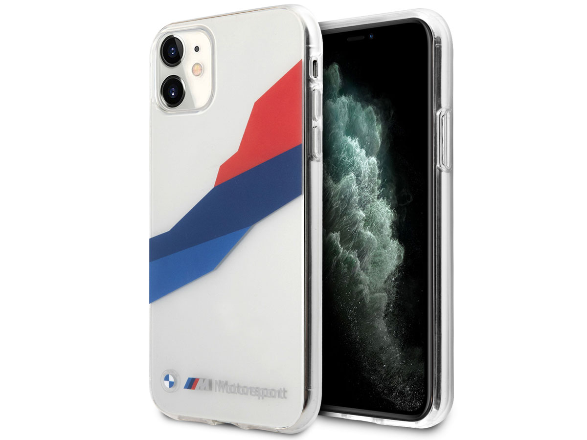 BMW M Motorsport Tricolor TPU Case - iPhone 11/XR Pro hoesje