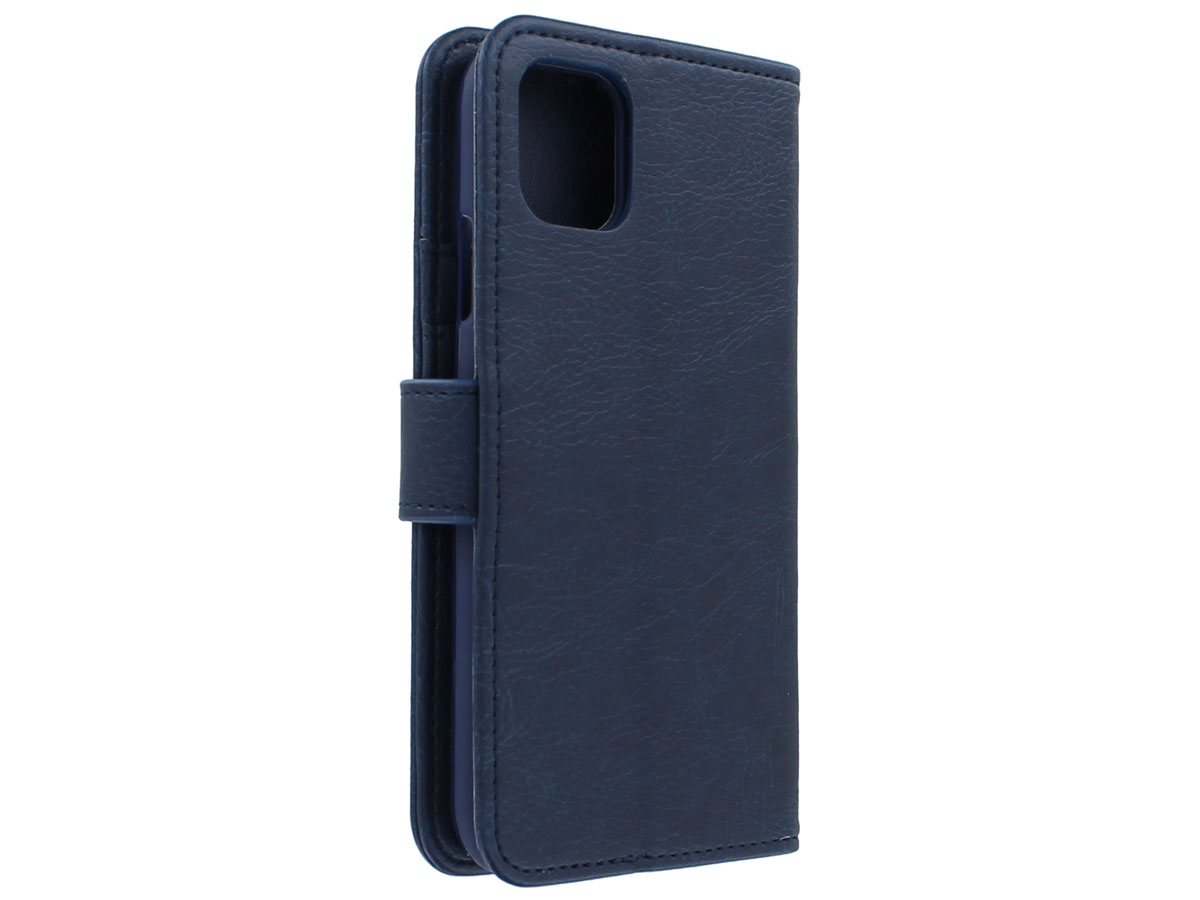 Classic Wallet BookCase Donkerblauw - iPhone 11/XR hoesje