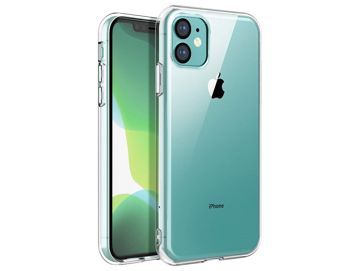 Crystal Clear TPU Case - Doorzichtig iPhone 11 Hoesje