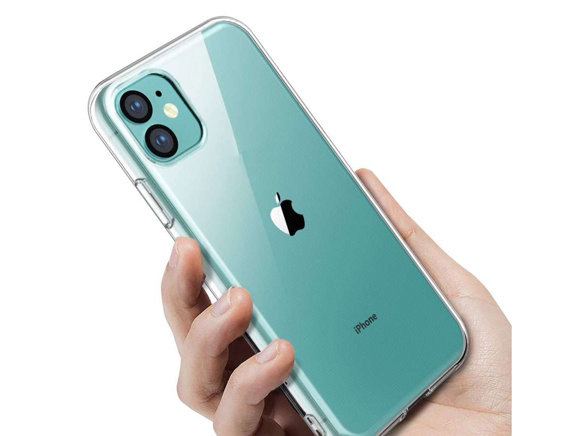 Crystal Clear TPU Case - Doorzichtig iPhone 11 Hoesje