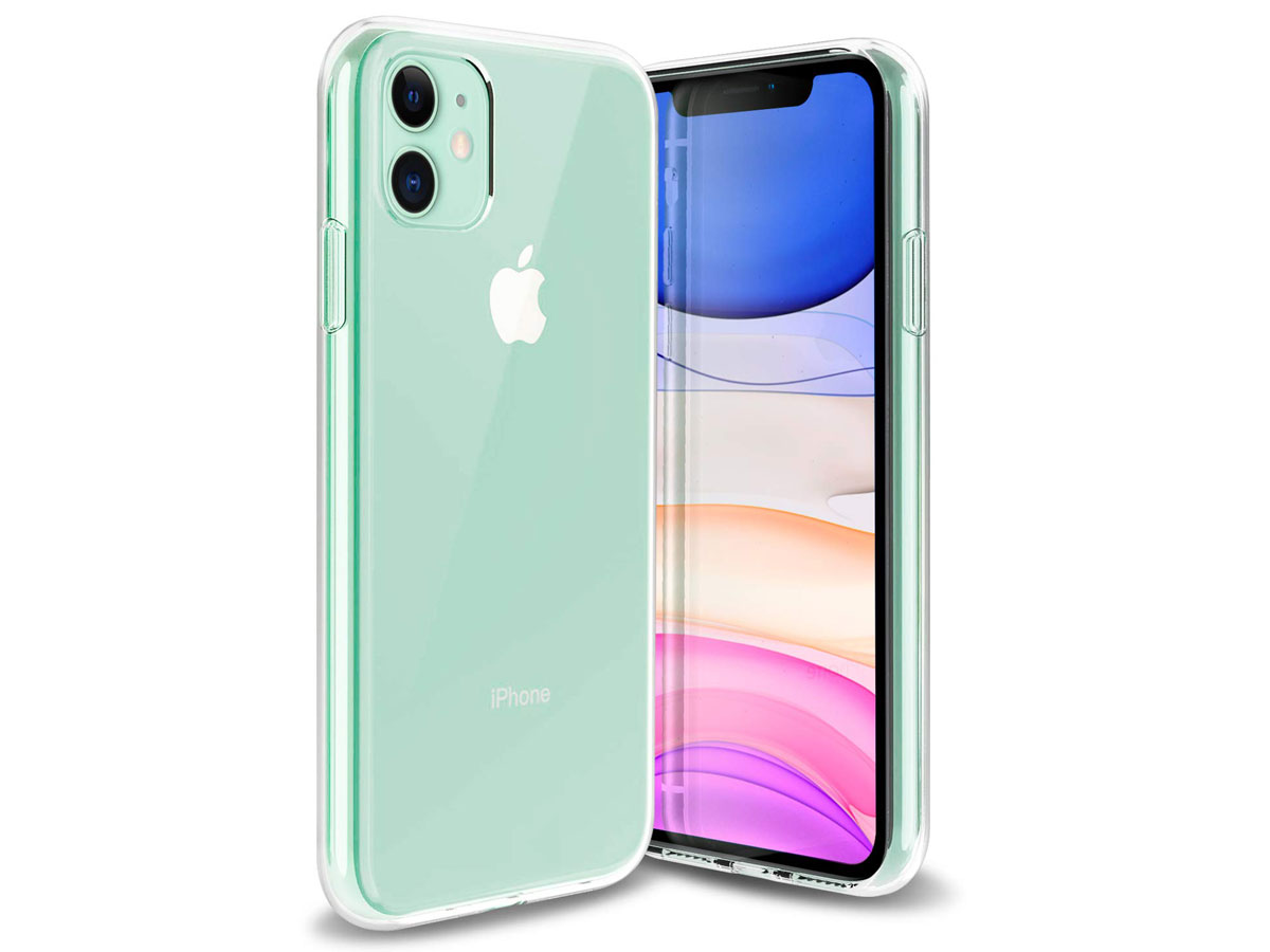 Crystal Clear TPU Case - Doorzichtig iPhone 11 Hoesje