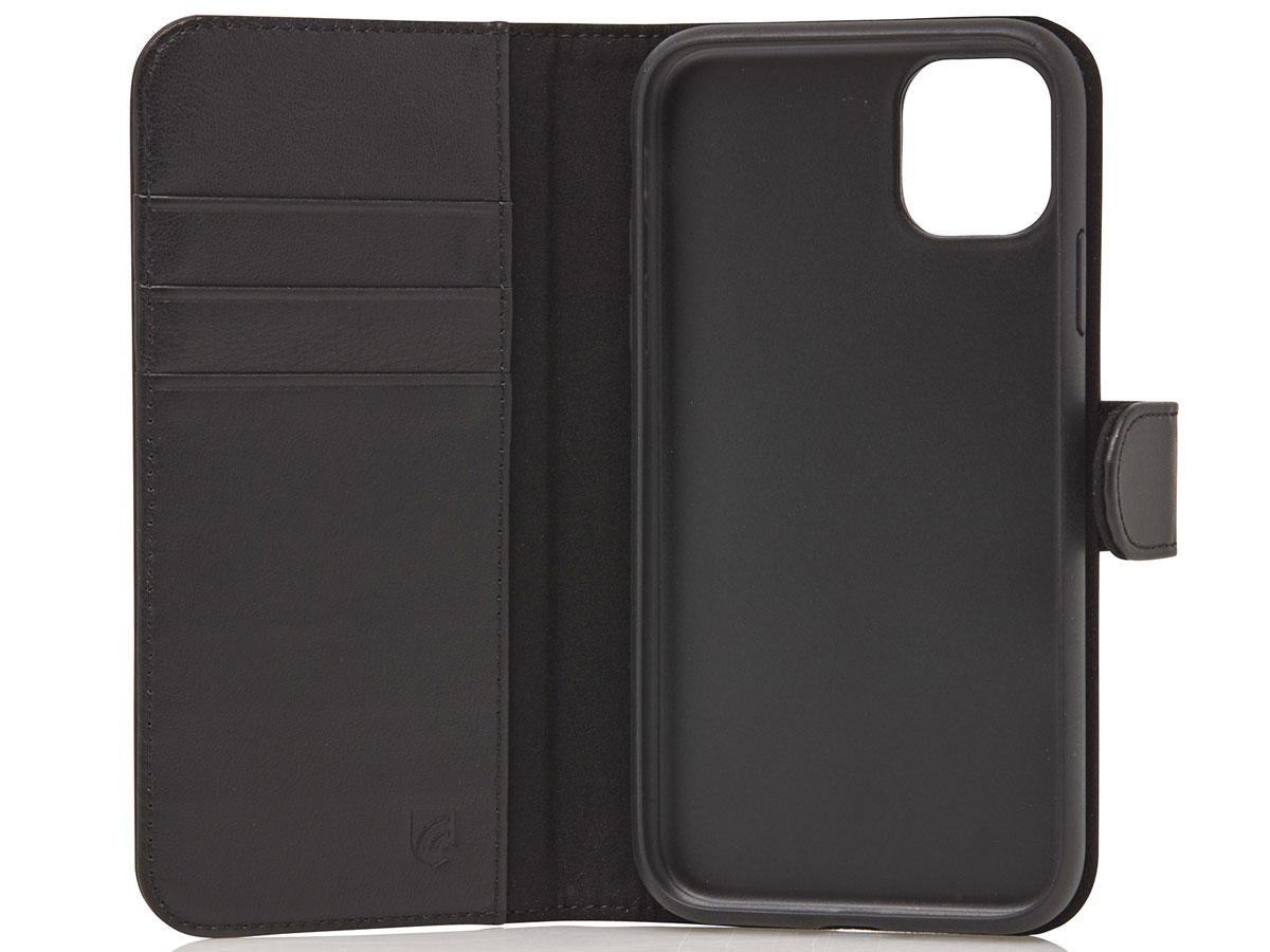 Castelijn & Beerens 2in1 Wallet Zwart Leer - iPhone 11/XR hoesje