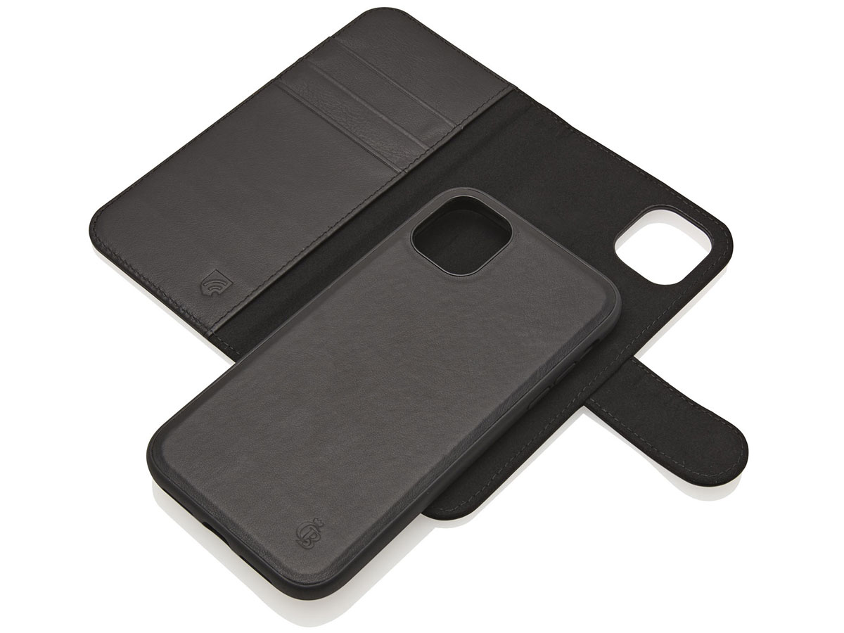 Definitie Bij wet Opname Castelijn & Beerens Wallet Case iPhone 11/XR Zwart Leer