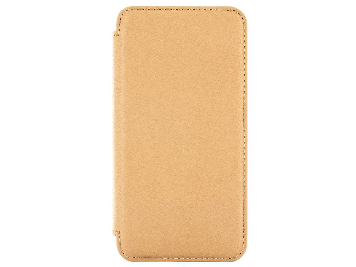 Greenwich Blake Folio Caramel/Gunmetal - iPhone 11/XR Hoesje Leer