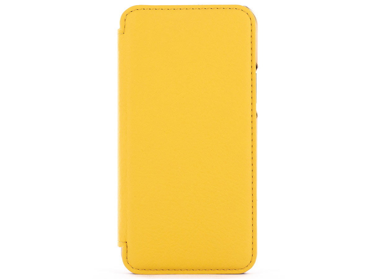 Greenwich Blake Folio Canary/Gold - iPhone 11/XR Hoesje Leer