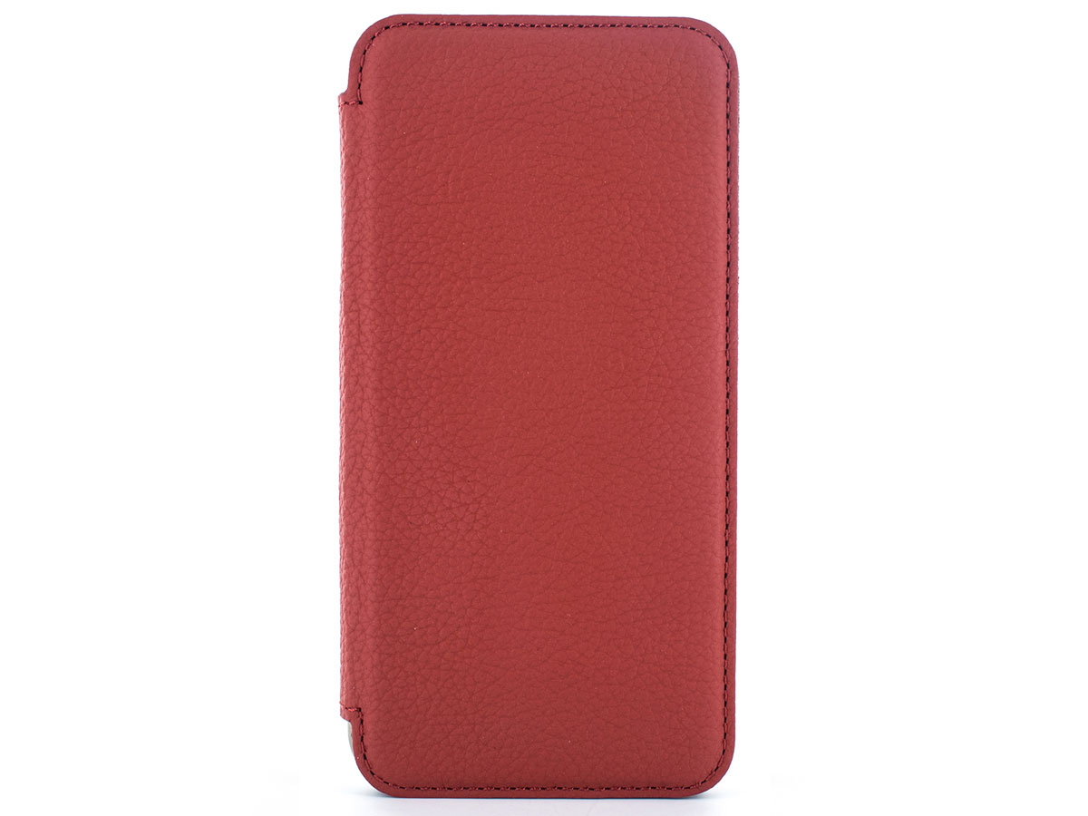 Greenwich Blake Folio Scarlet/Gold - iPhone 11 Hoesje Leer