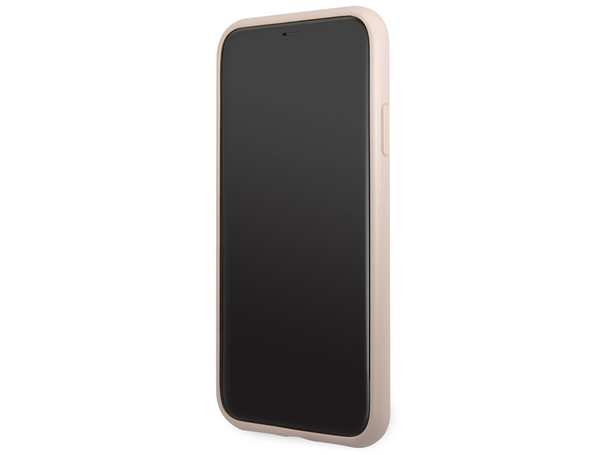 Guess 4G Monogram Case Roze - iPhone 11/XR hoesje