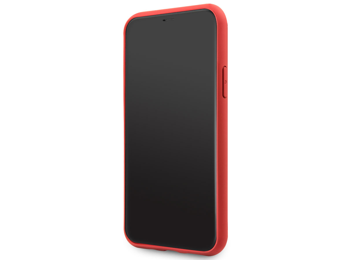 Guess 4G Peony Case Rood - iPhone 11/XR hoesje