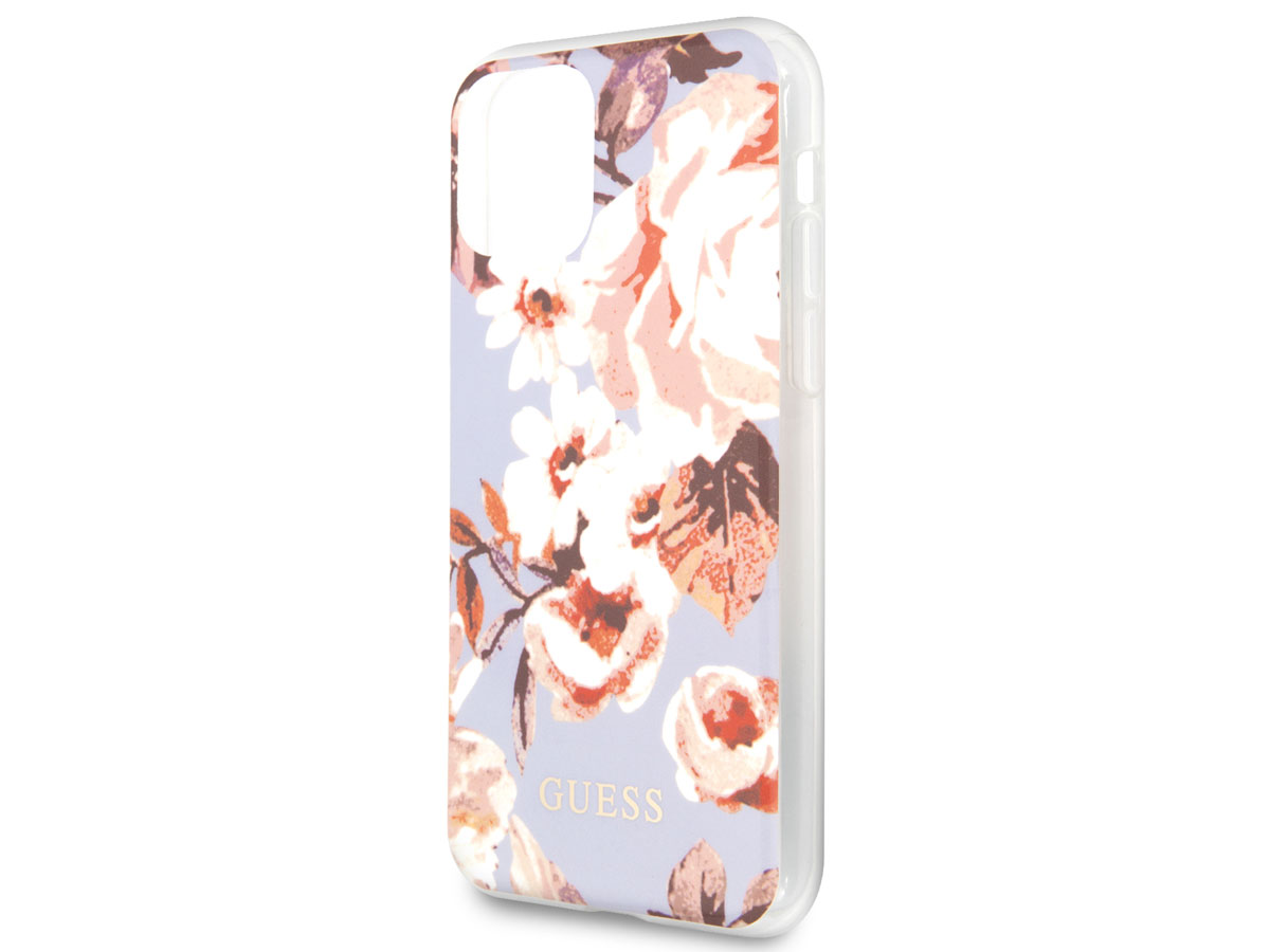 Guess Floral TPU Skin Case No. 2 - iPhone 11/XR hoesje