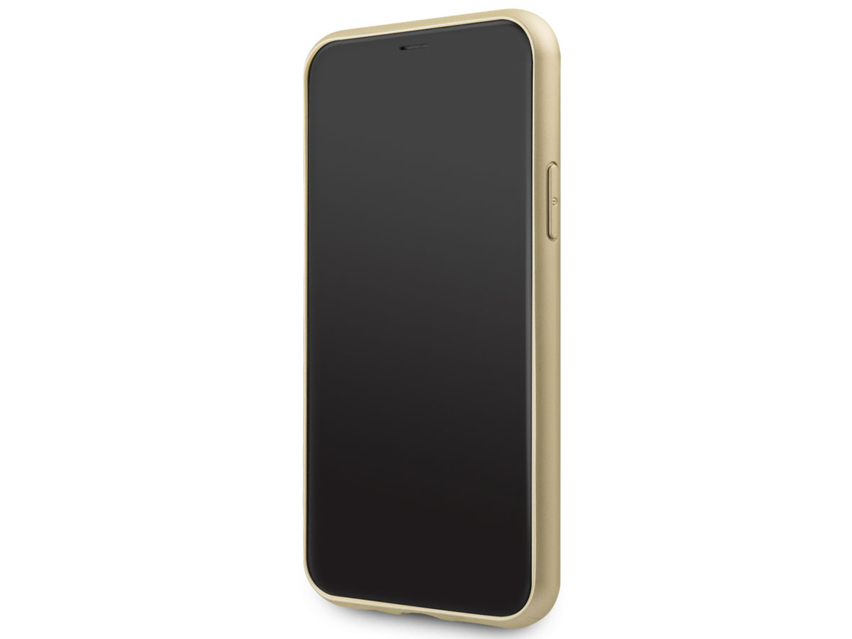 Guess Iridescent Hard Case Goud - iPhone 11/XR hoesje