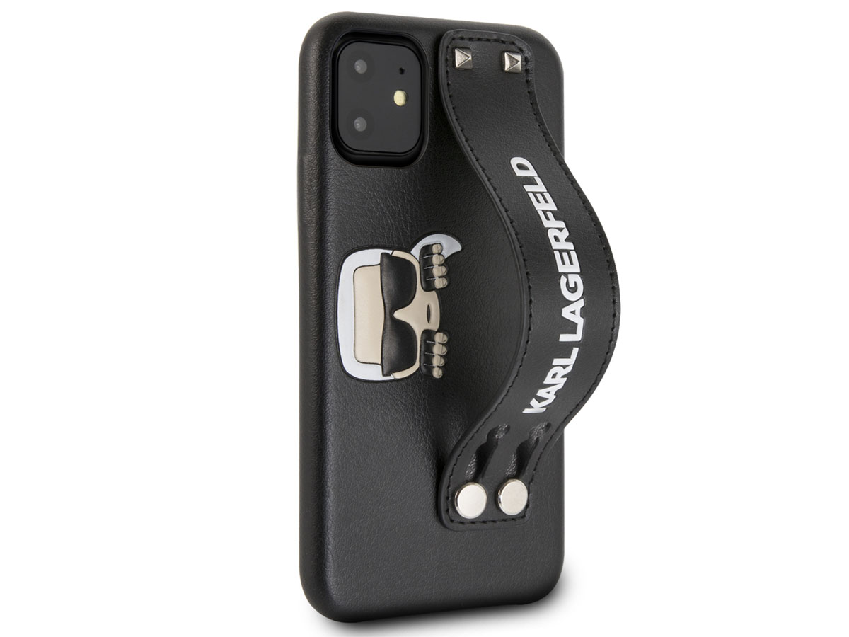 Karl Lagerfeld Strap Handgrip Case - iPhone 11/XR hoesje