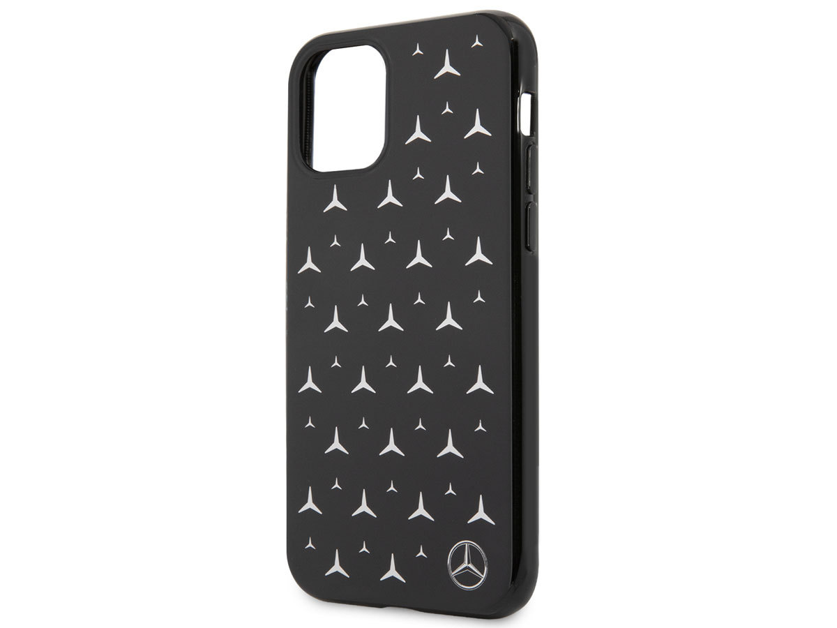 Mercedes-Benz Silver Stars TPU Case - iPhone 11/XR hoesje