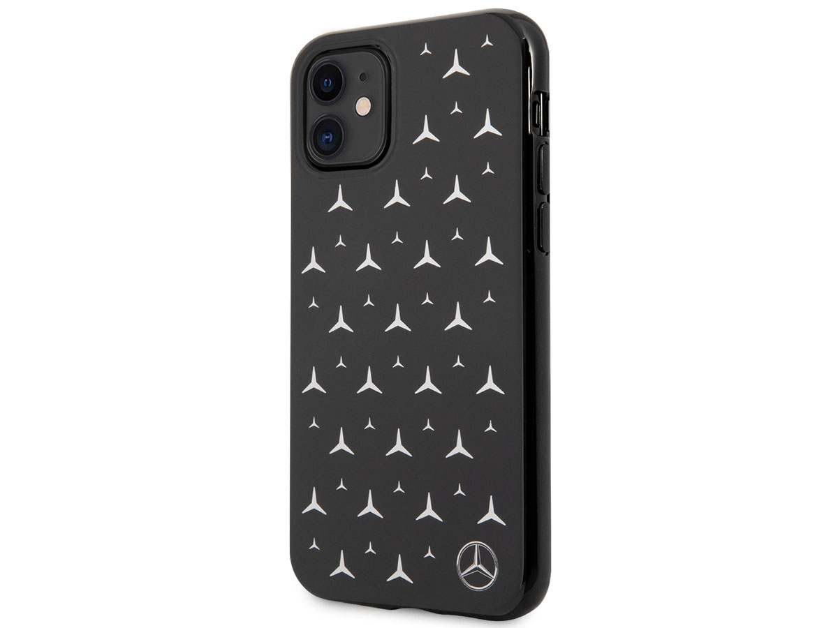 Mercedes-Benz Silver Stars TPU Case - iPhone 11/XR hoesje