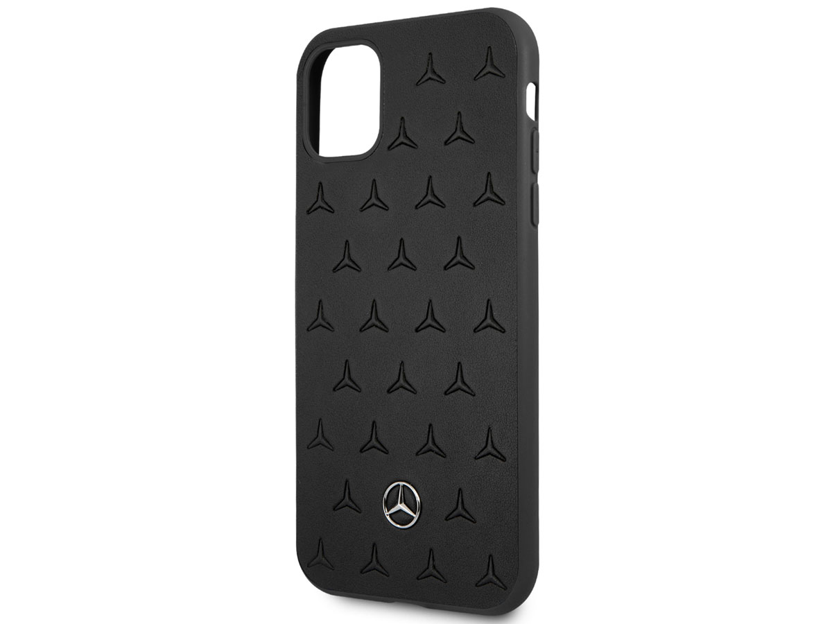 Mercedes-Benz Stars Leather Case - iPhone 11/XR hoesje