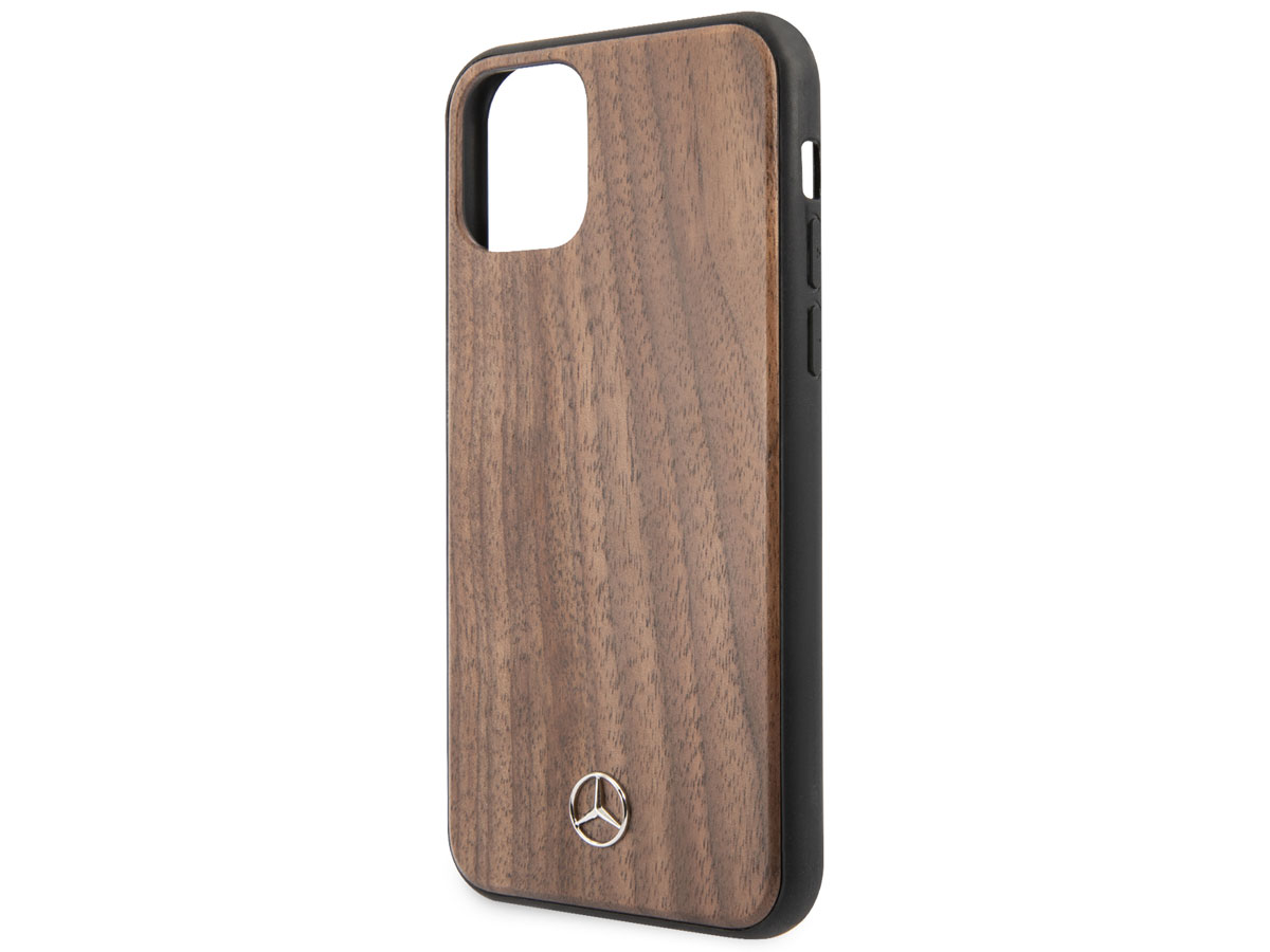 Mercedes-Benz Walnut Case - Houten iPhone 11/XR hoesje