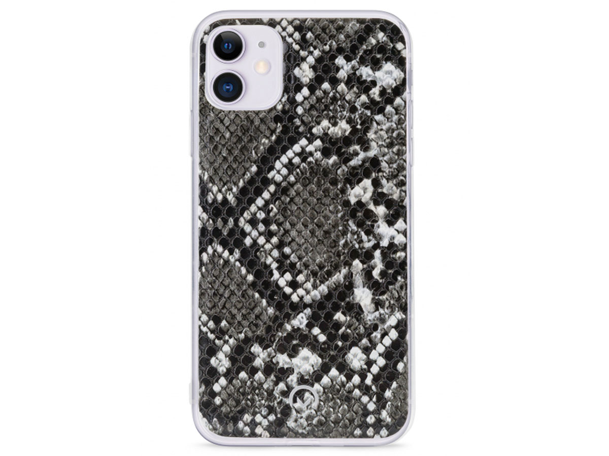 Mobilize 2in1 Magnet Zipper Case Black Snake - iPhone 11/XR hoesje