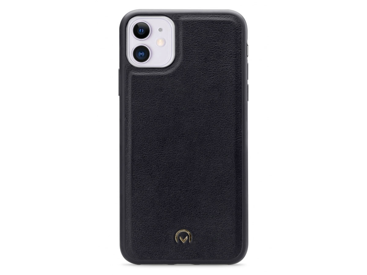 Mobilize Elegant Magnet Clutch Black Velvet - iPhone 11/XR hoesje