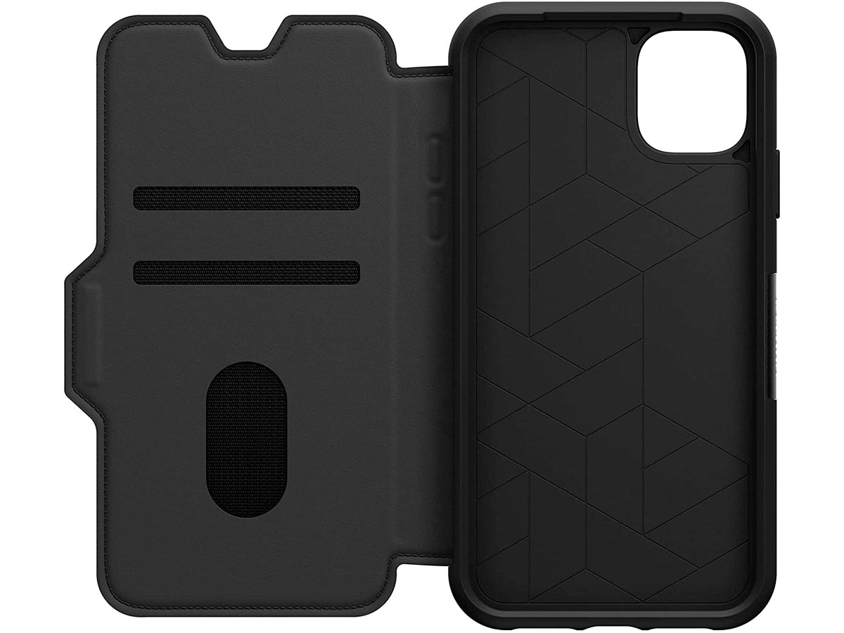 Otterbox Strada Leather Folio Zwart - iPhone 11/XR hoesje