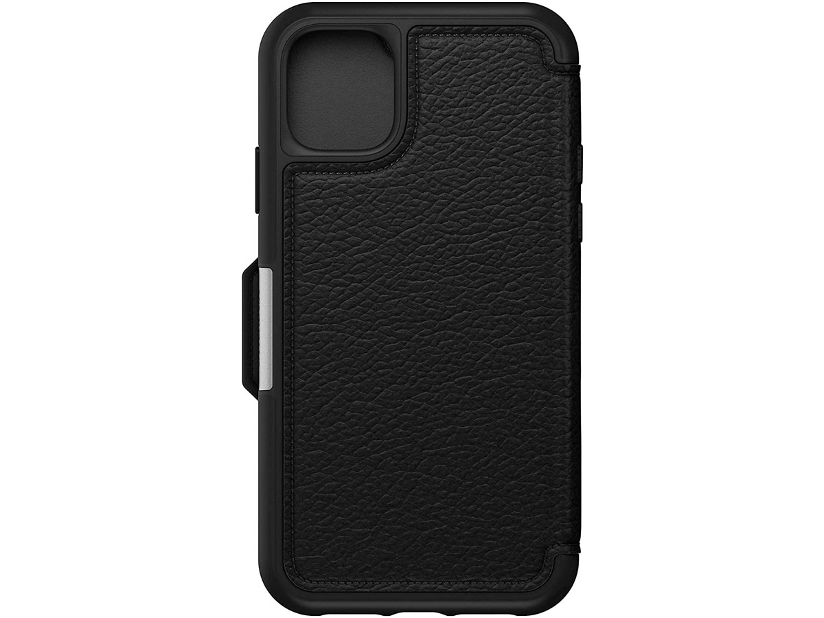 Otterbox Strada Leather Folio Zwart - iPhone 11/XR hoesje