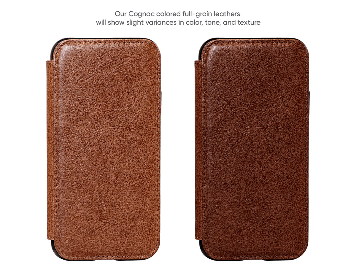 Sena Walletbook Cognac - iPhone 11 Hoesje Leer