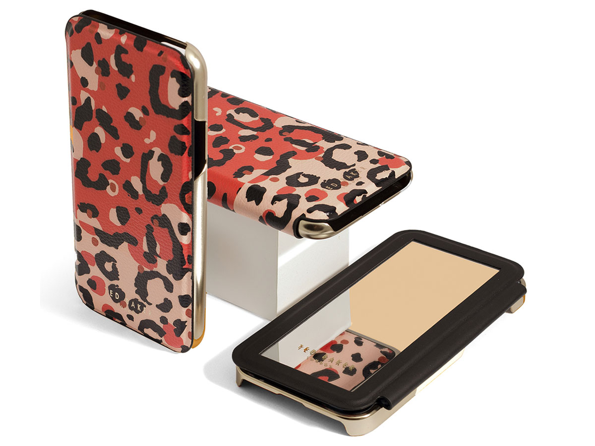 Ted Baker Candy Leopard Folio Case - iPhone 11/XR hoesje