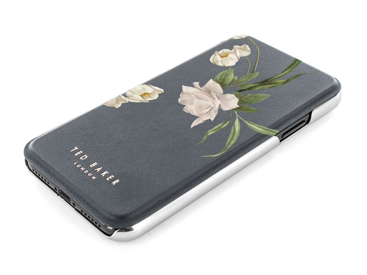 Ted Baker Elderflower Mirror Folio Case - iPhone 11 Hoesje