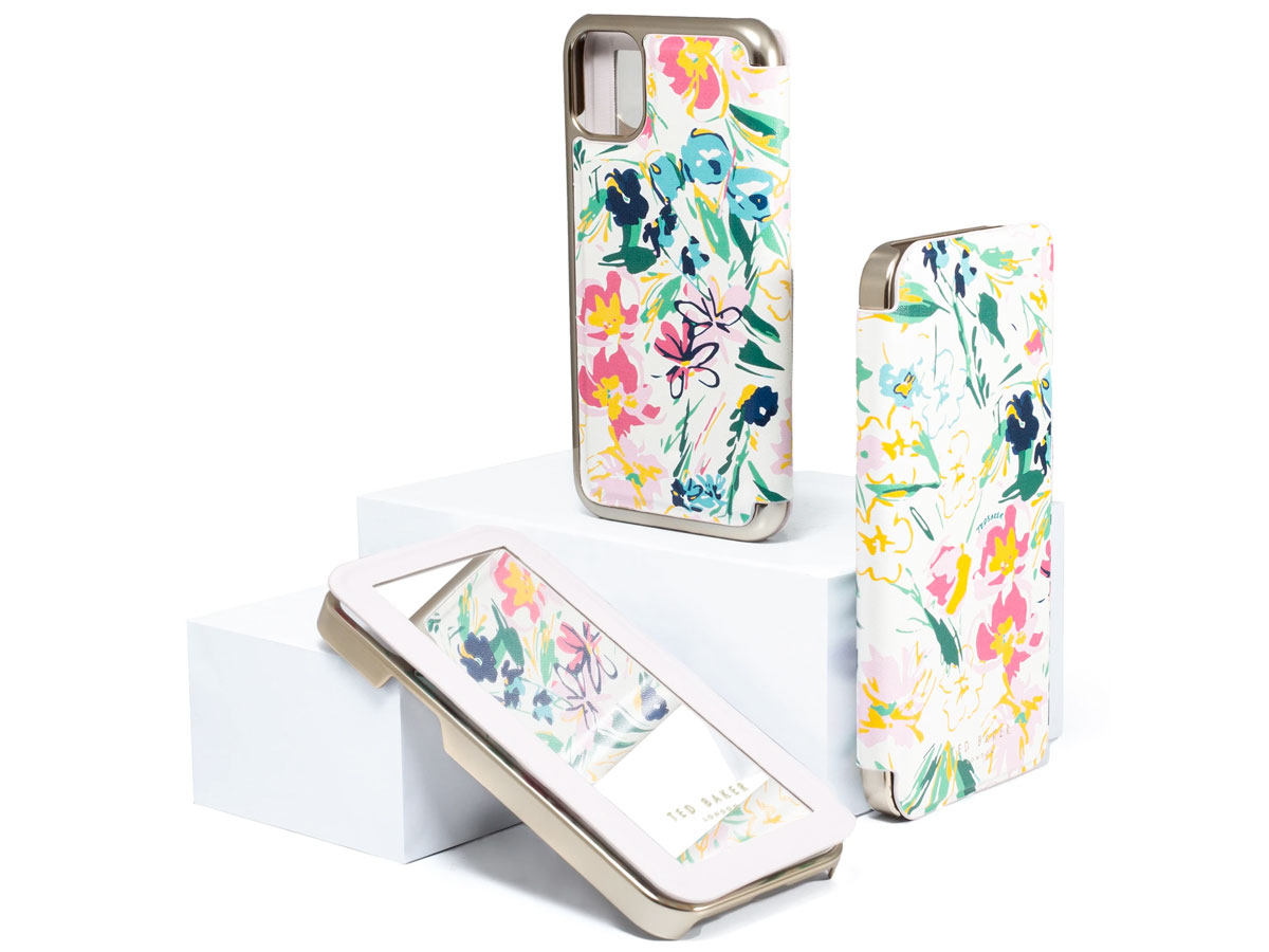 Ted Baker Telba Mirror Folio Case - iPhone 11 / XR Hoesje