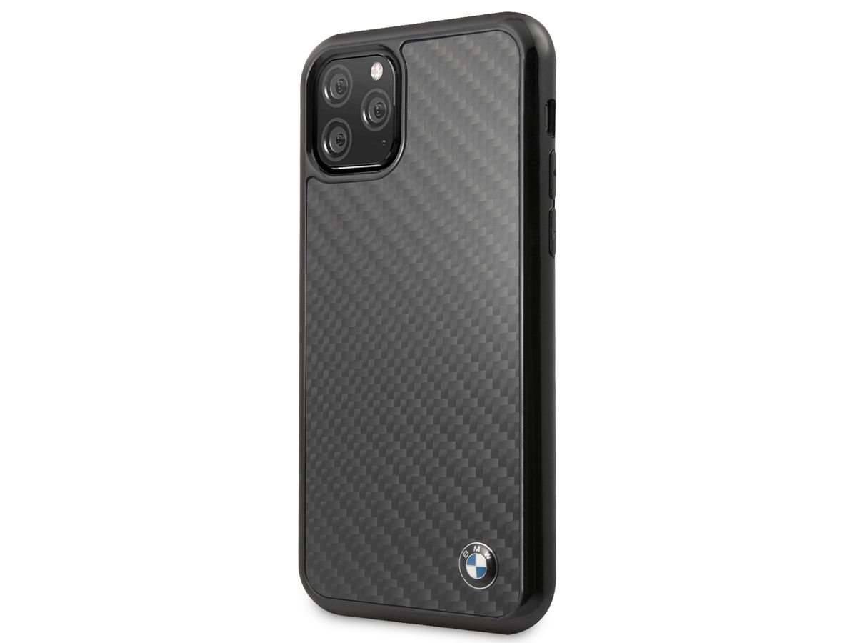 BMW Signature Carbon Fiber Case - iPhone 11 Pro hoesje