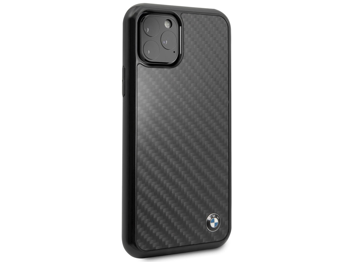 BMW Signature Carbon Fiber Case - iPhone 11 Pro hoesje