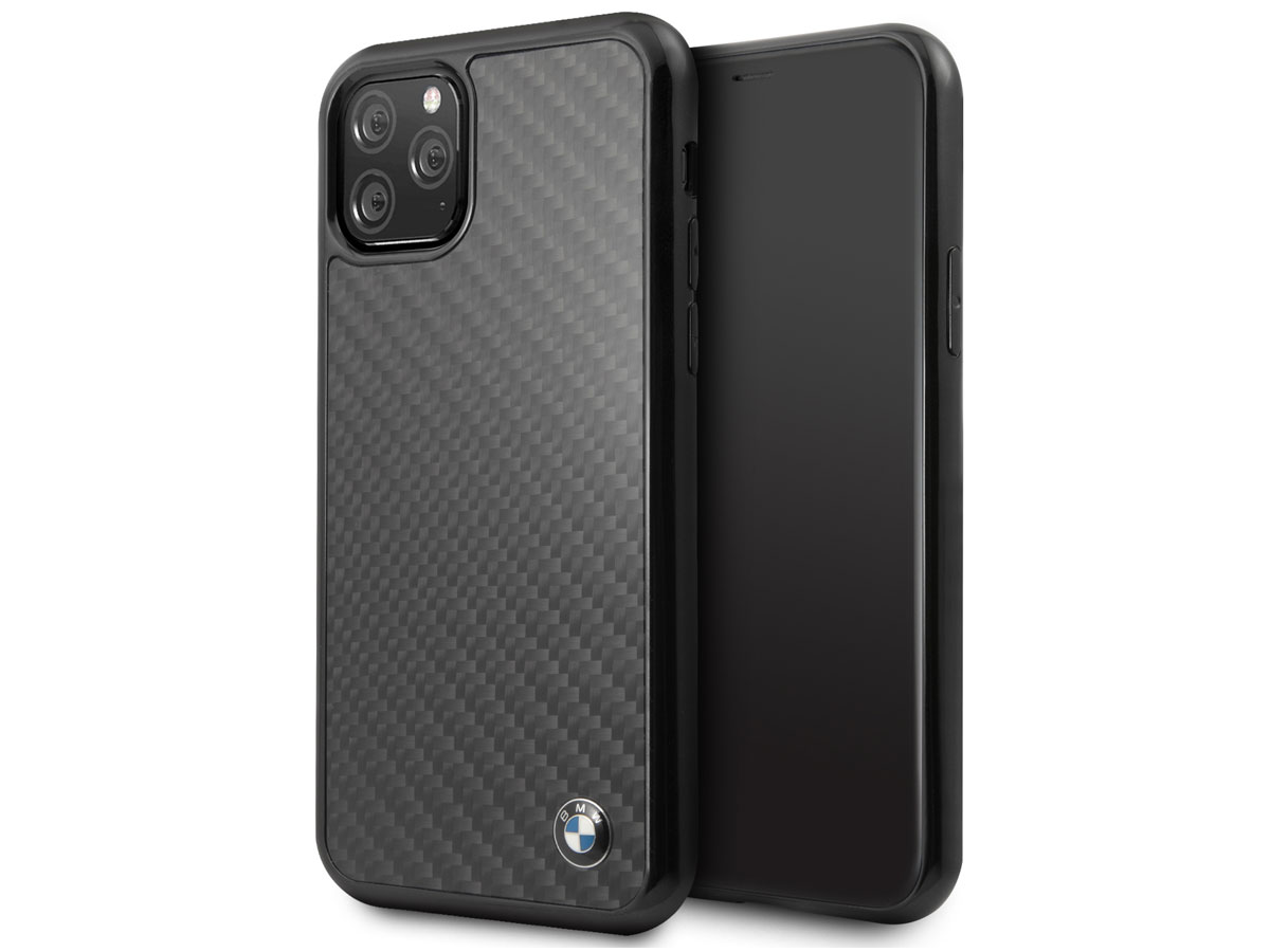 Verlichten helemaal Winderig BMW Signature Carbon Fiber Case | iPhone 11 Pro hoesje