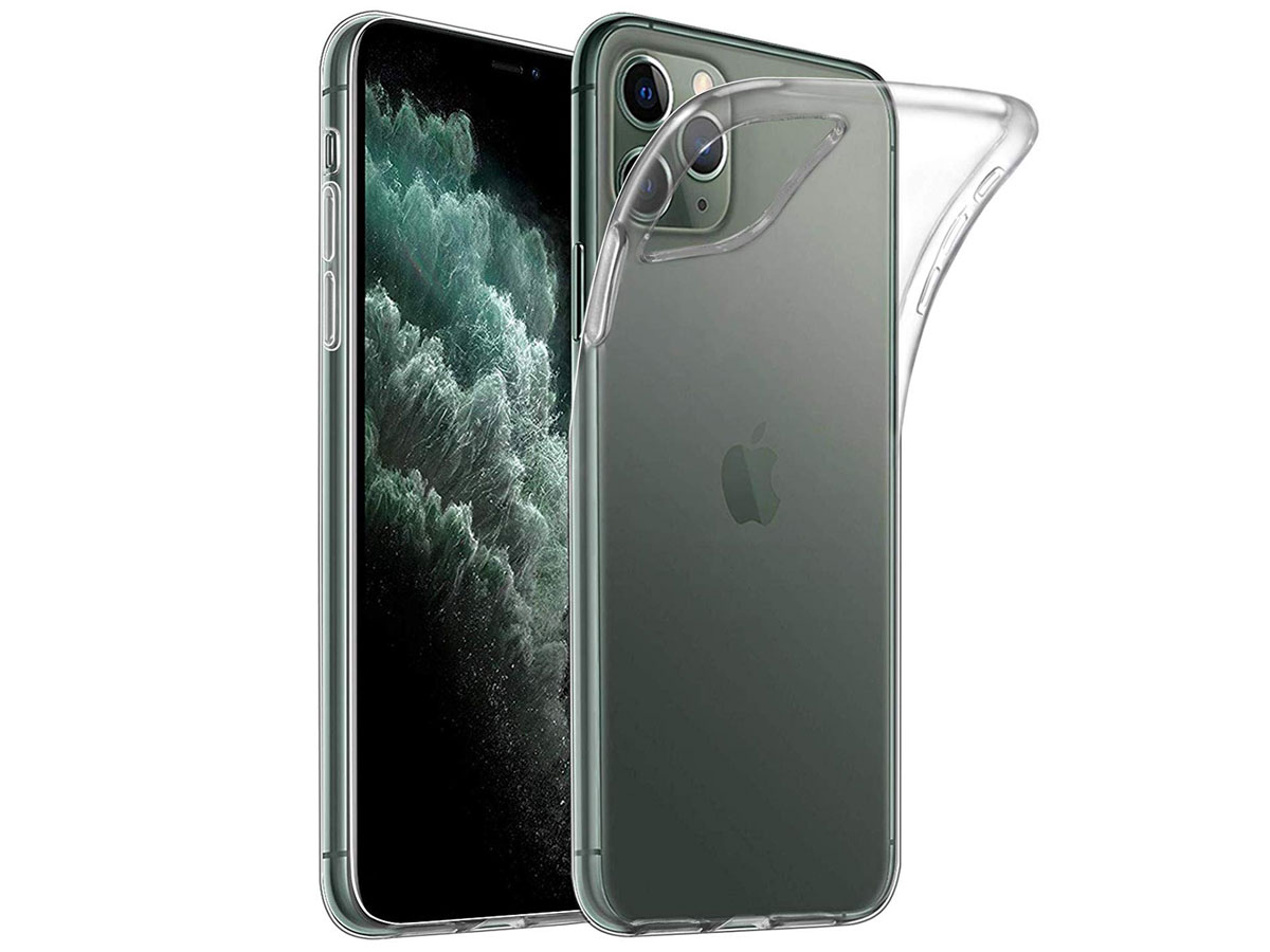Crystal Clear TPU Case - Doorzichtig iPhone 11 Pro Hoesje
