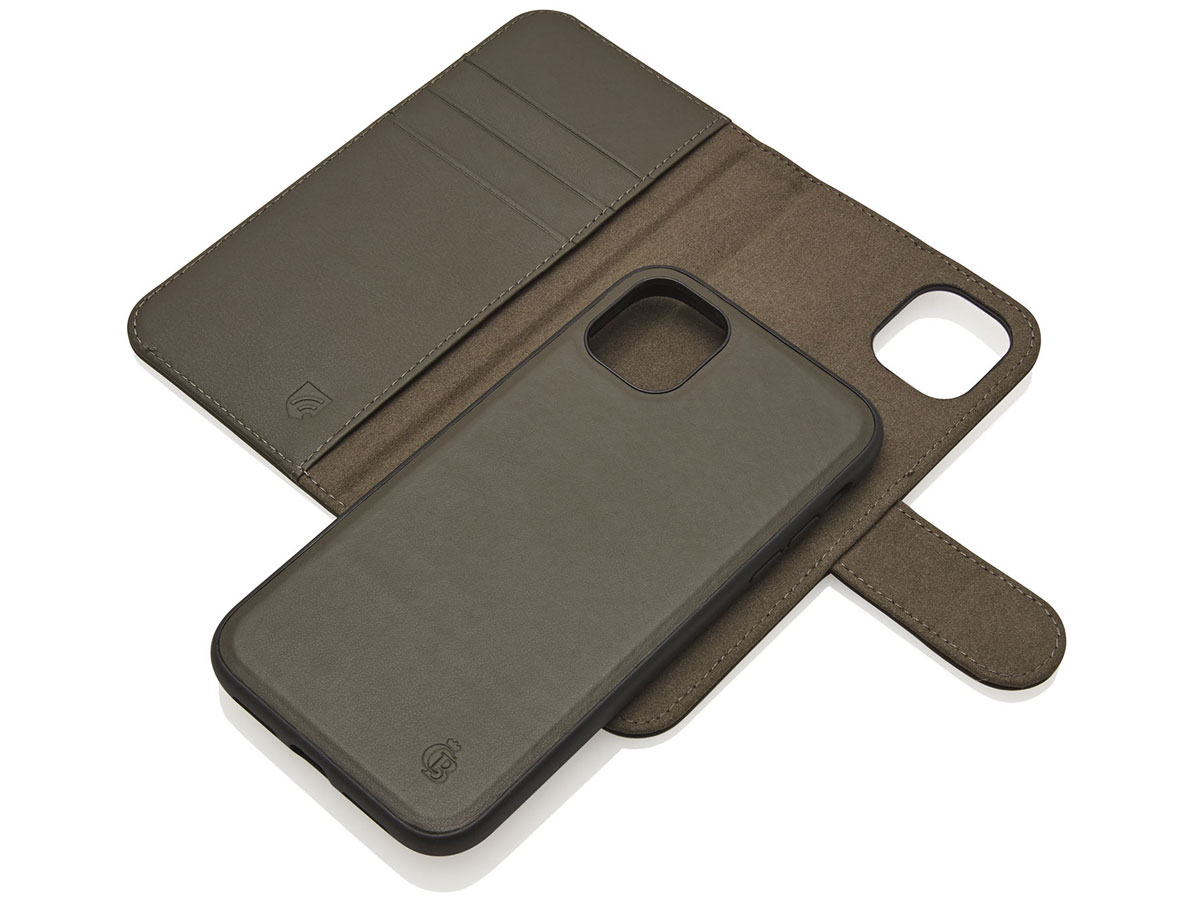 Castelijn & Beerens 2in1 Wallet Groen Leer - iPhone 11 Pro hoesje