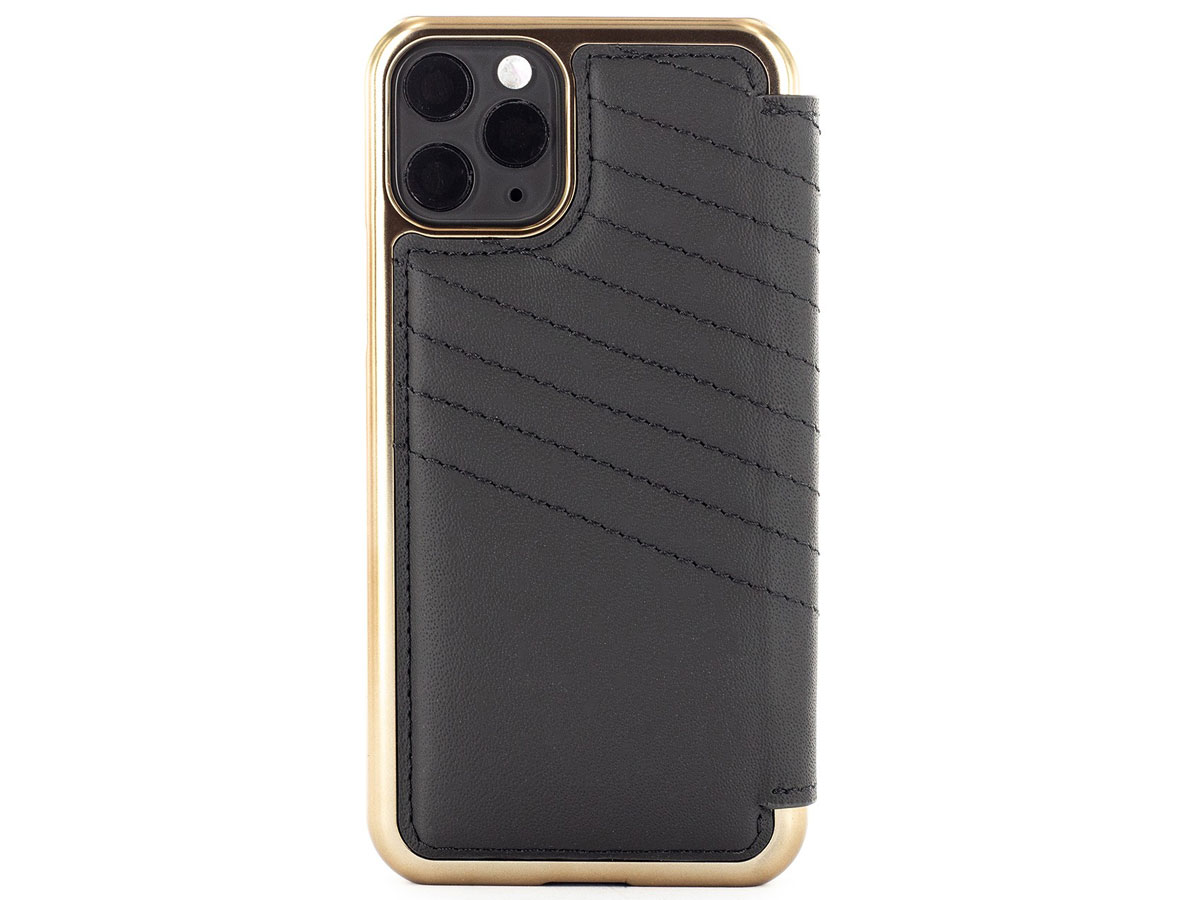 Greenwich Portland Folio Beluga - iPhone 11 Pro Hoesje Leer