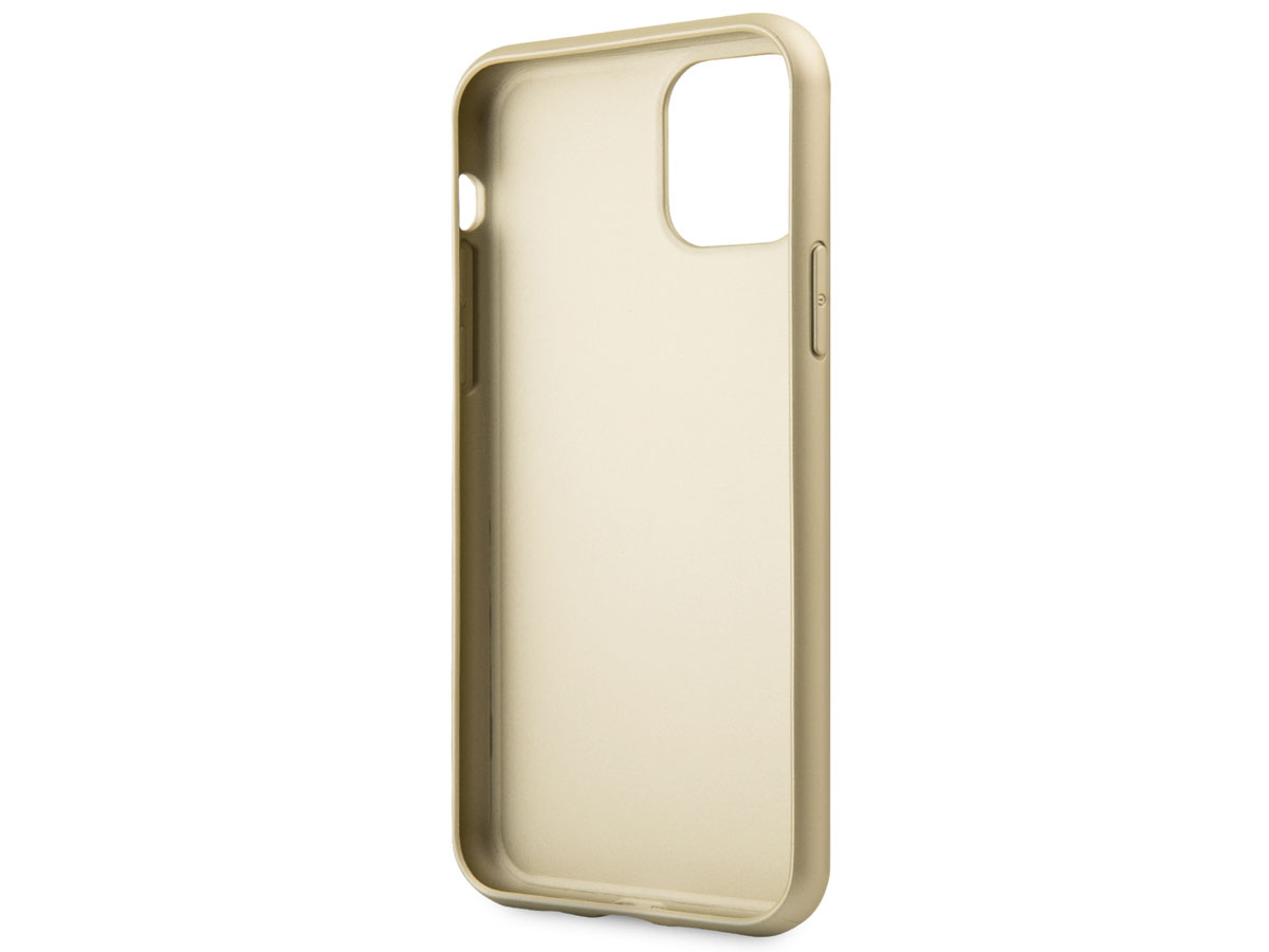 Guess Iridescent Hard Case Goud - iPhone 11 Pro hoesje