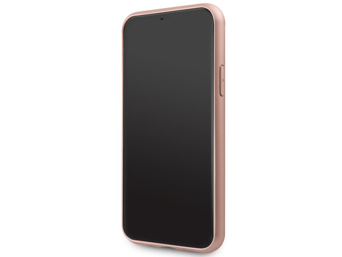 Guess Iridescent Hard Case Rosé - iPhone 11 Pro hoesje