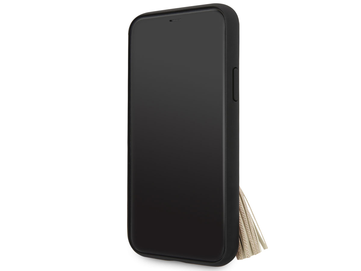 Guess Tassel iRing Case Zwart - iPhone 11 Pro hoesje
